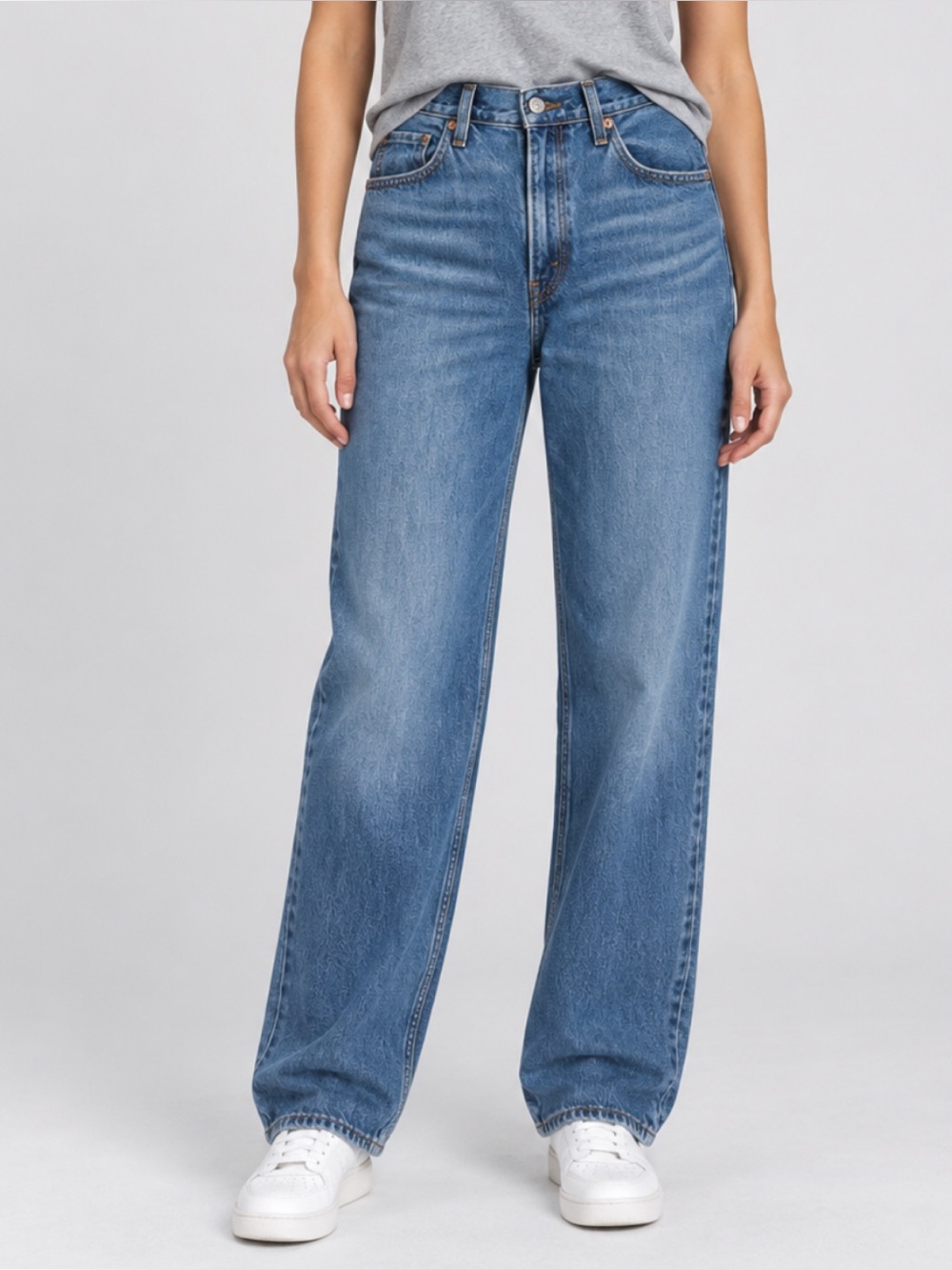 Levi’s Denim Dad Jeans in Blue